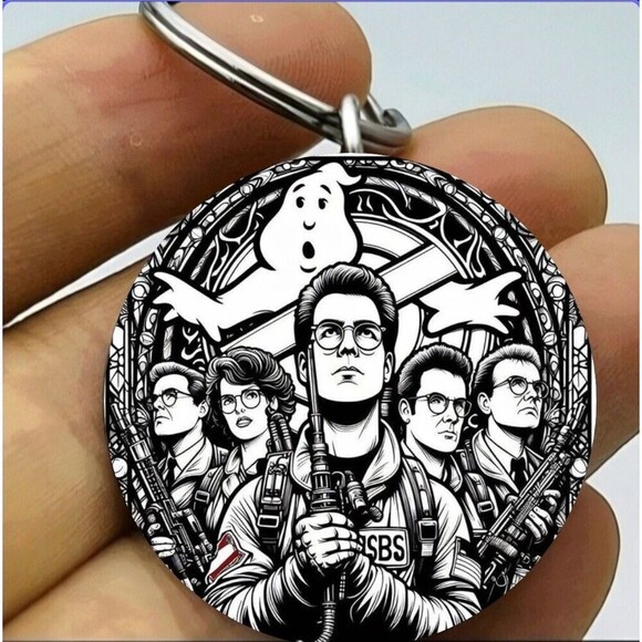 Unbranded Accessories - Ghostface Hot Horror Movie Art Stainless Steel Keychain